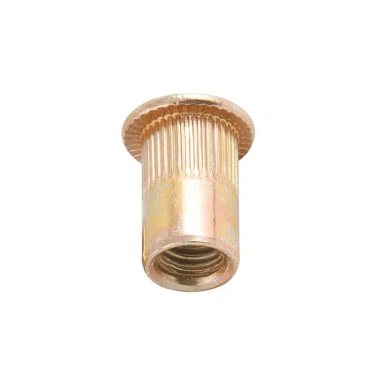 Rebite de Rosca Cabeça Plana M8 X 18 - 25 Unidades