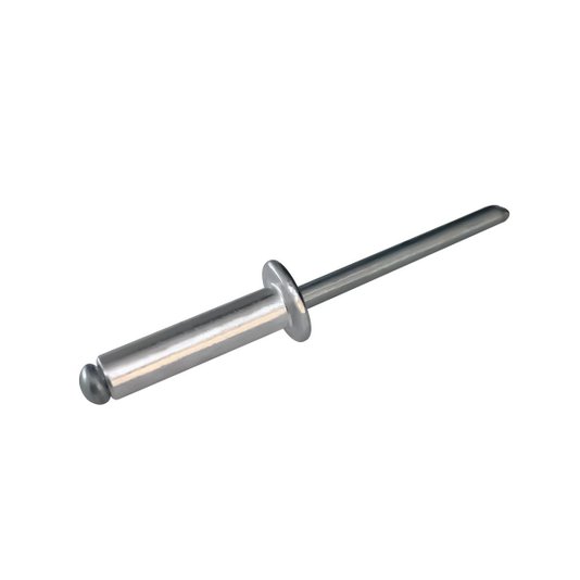 Rebite Repuxo 4,0 X 12 Aço Inox 100 Unidade