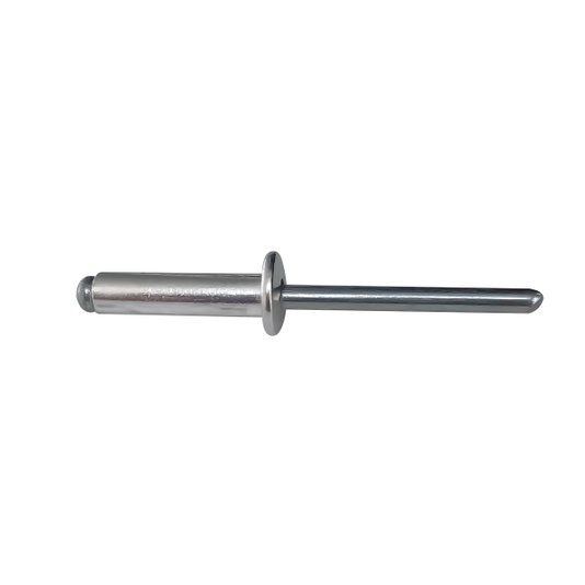 Rebite Repuxo 4,8 X 10 Aluminio Natural 100 Unidade