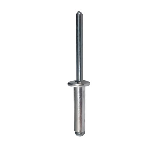Rebite Repuxo 4,8 X 10 Aluminio Natural 100 Unidade