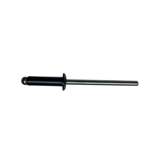 Rebite Repuxo Preto 4,0 X 16 Aluminio 50 Unidade