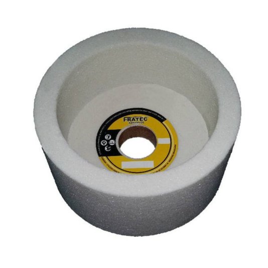 Rebolo Copo Reto Branco 101,6x50,8x31,8 Grão 60 80 100 3 Und