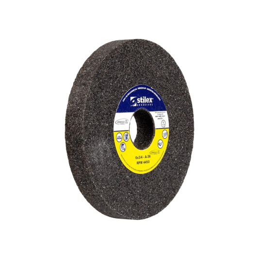 Rebolo Reto Marrom Uso Geral 6 X 3/4 X 1.1/4 Grão 80 Fino