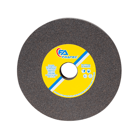 Rebolo Reto Marrom Uso Geral 8x3/4x1.1/4 Grão 60 Fino Fratec