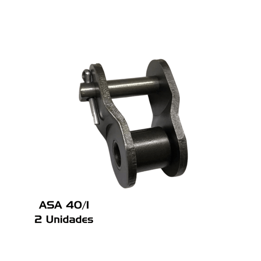 Redução Corrente Meia Emenda ASA 40/1 Passo 1/2" - 2 Unidade