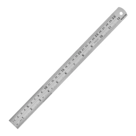 Régua Escala Métrica de Aço Inox 1000mm Kingtools