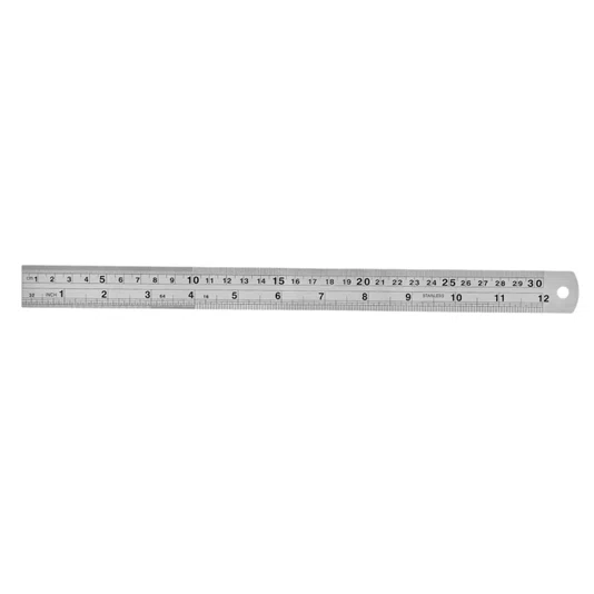 Régua Escala Métrica de Aço Inox 500mm Kingtools