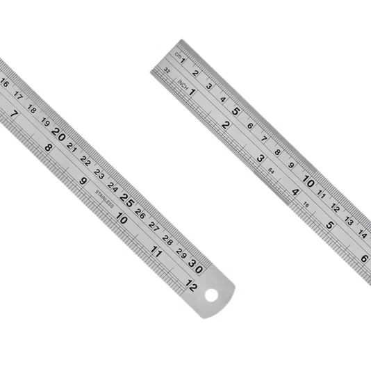 Régua Escala Métrica de Aço Inox 500mm Kingtools