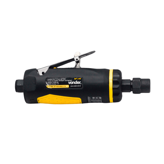 Retifica Reta Pneumática Curta 1/4" RP 140 - Vonder