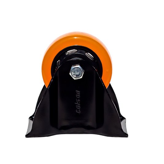 Rodizio Fixo 3 Pol. Laranja 70kg Flpb.312.bpa.e Colson