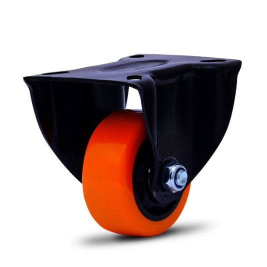 Rodizio Fixo 3 Pol. Laranja 70kg Flpb.312.bpa.e Colson