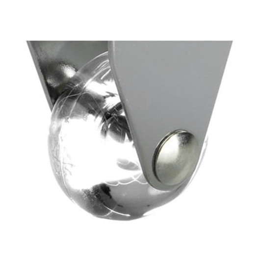 Rodizio Fixo Gel Silicone Roda Rodinha 35mm Placa Hdt