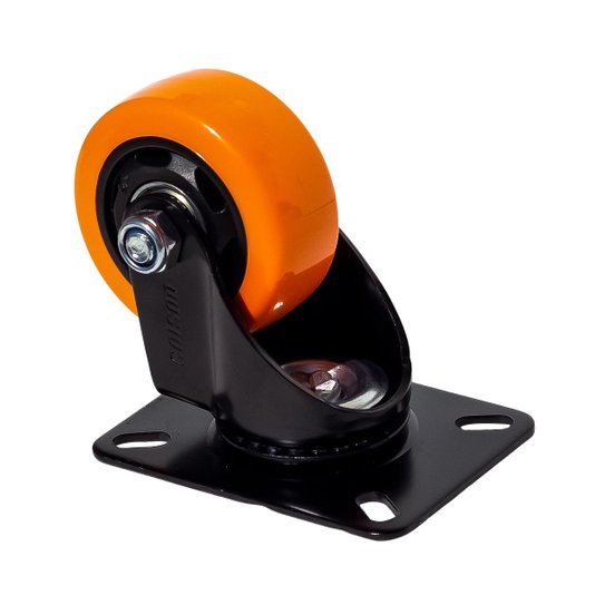 Rodizio Giratorio 3 Pol. Laranja 70kg Glpb.312.bpa.e Colson