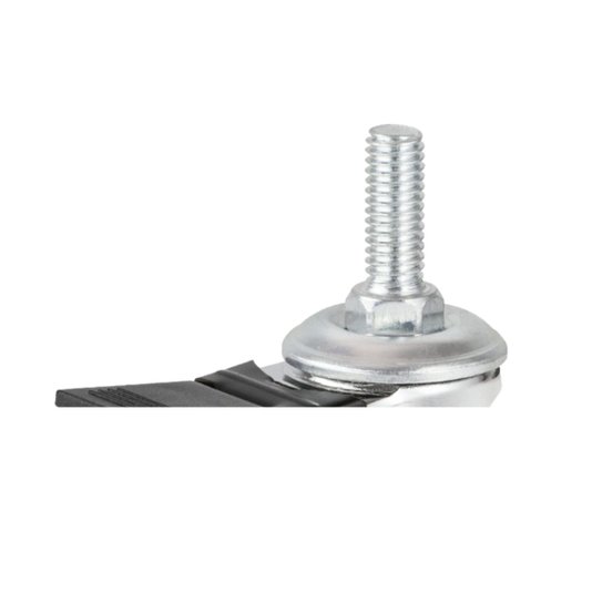 Rodizio Giratorio Silicone 35mm Trava e Pino para Moveis Hdt