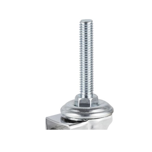Rodizio Giratorio Silicone 50mm Pino 4 Unidade HDT
