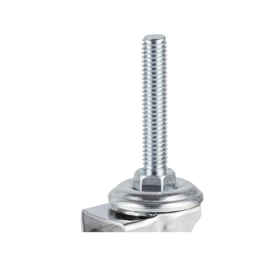 Rodizio Giratorio Silicone 50mm Roda para Moveis HDT 3 Und