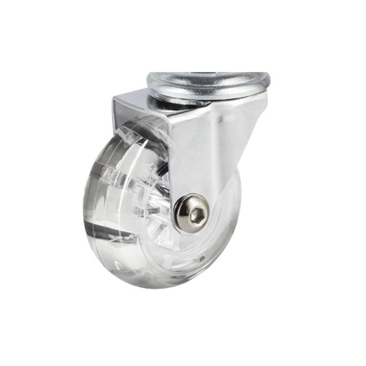Rodizio Giratorio Silicone 50mm Roda para Moveis HDT 3 Und