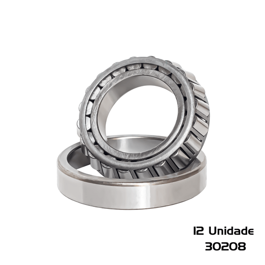 Rolamento 30208 Cone Capa 40x80x19,75 12 Unidade