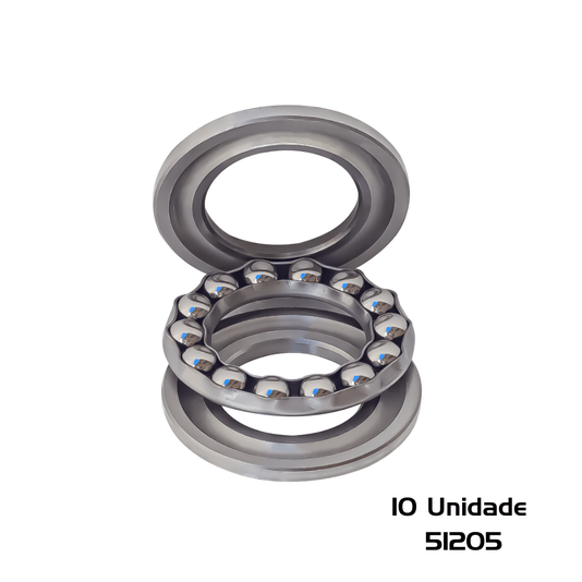 Rolamento 51205 Axial de Esferas 25x47x15 Encosto 10 Unidade