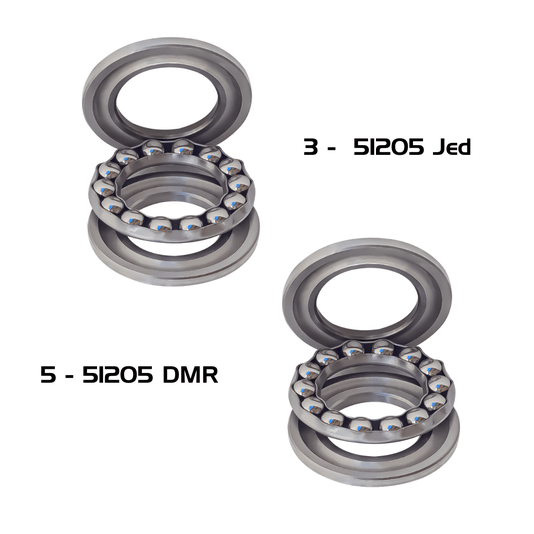 Rolamento 51205 Axial de Esferas Jed e DMR 8 Unidade