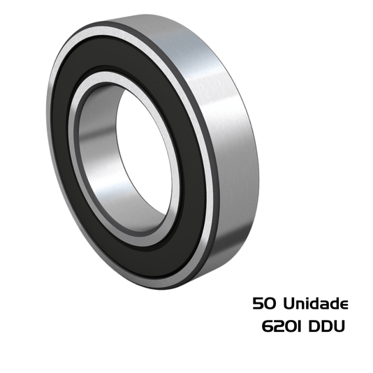 Rolamento 6201 DDU 12x32x10 Radial Rcc 50 Unidade