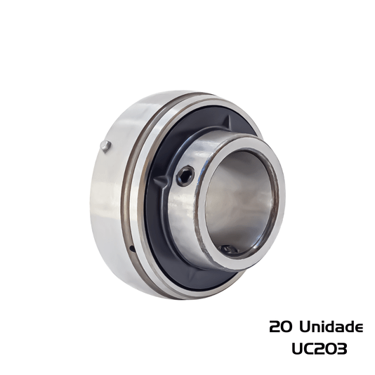 Rolamento Para Mancal UC203 Especial Dmr 20 Unidade