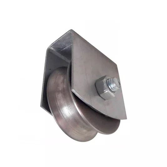 Roldana para Portão Tubo 60mm com Caixa