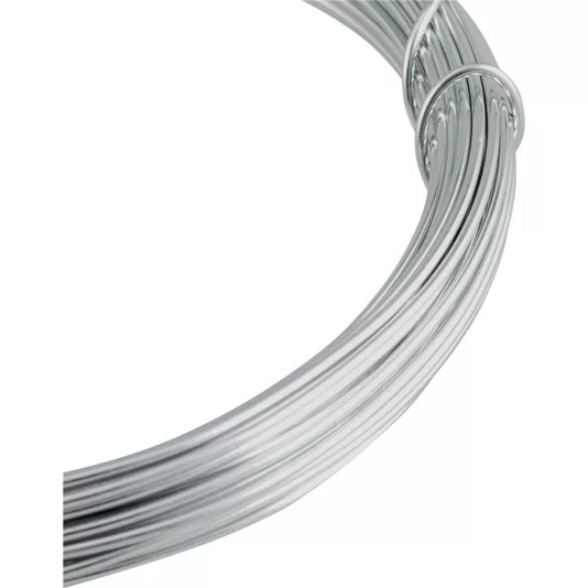 Rolo Arame Galvanizado Comercial Nº 18 Bwg 1,24mm 10 Metros