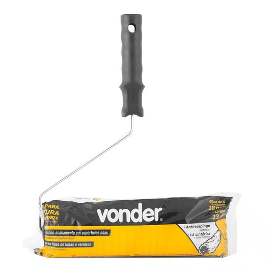 Rolo de Lã Anti Respingo 23cm para Pintura Vonder