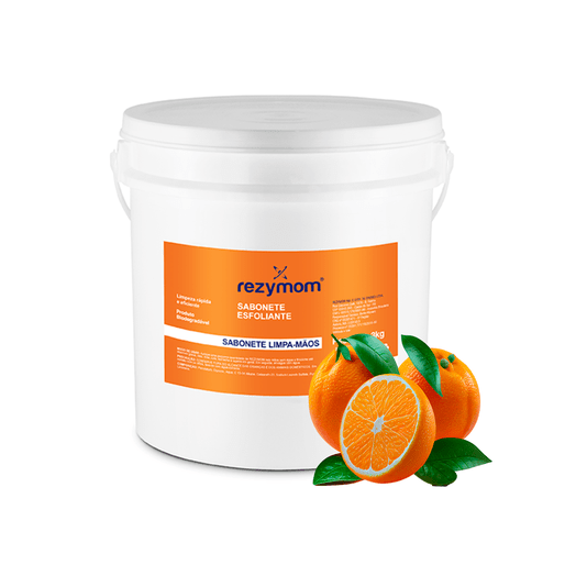 Sabonete Esfoliante Limpa Mãos Laranja 3kg Rezymom