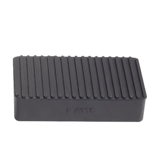 Sapata de Borracha Slim 150 X 80 X 35mm 1300 Kg Sem Parafuso