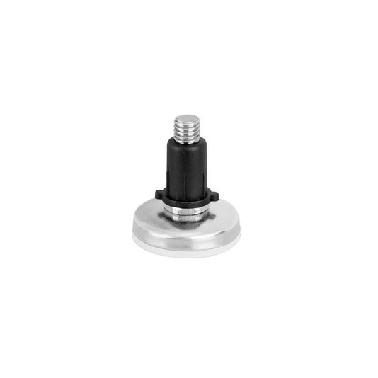 Sapata Niveladora para Móveis Base 21mm Rosca M6 com Bucha