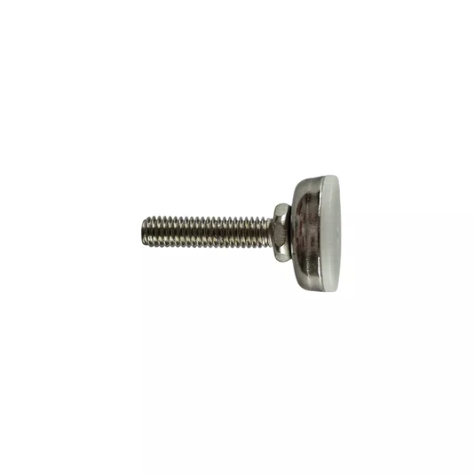 Sapata Niveladora para Móveis Base 21mm Rosca M6 Sem Bucha
