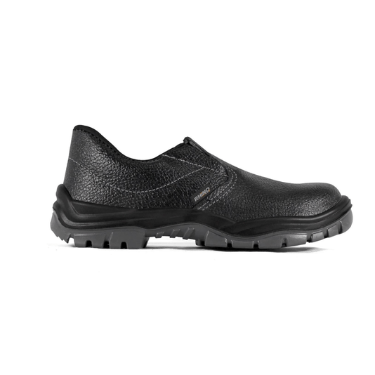 Sapato Elastico Comfort Preto Biqueira Pvc N.41 Rhino