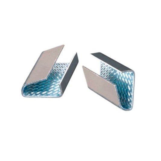 Selo em Aço Galvanizado para Fita Pet 19mm Caixa C/ 500 Und