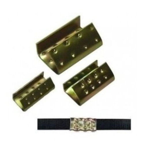 Selo Grampo de Metal P/ Cinta Fita De Arquear 13mm C/ 8kg