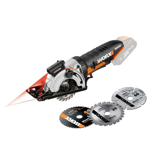 Serra Circular 20V Com Bateria Worksaw WX523 Worx