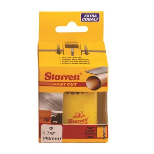 Serra Copo Aço Rápido Bimetal 21mm 13/16 Pol. Starrett