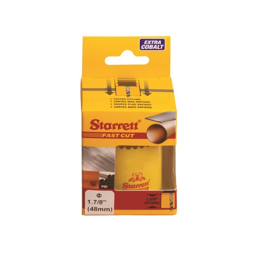 Serra Copo Bimetal 19mm e 25mm com Suporte Fixação 1/4