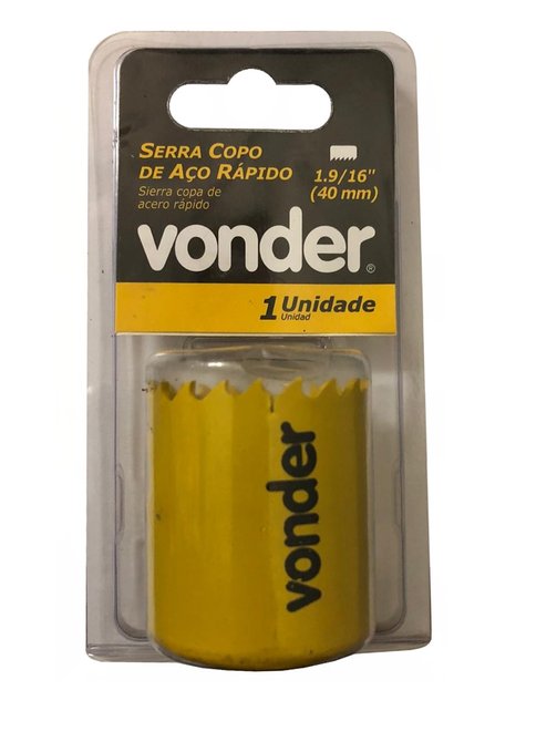 Serra Copo de Aço Rápido Bimetal 51mm 2 Polegadas - Vonder