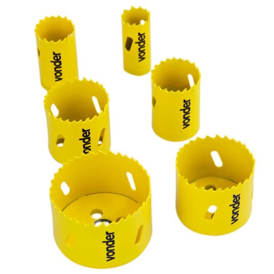 Serra Copo de Aço Rápido Bimetal 76mm 3 Polegadas - Vonder