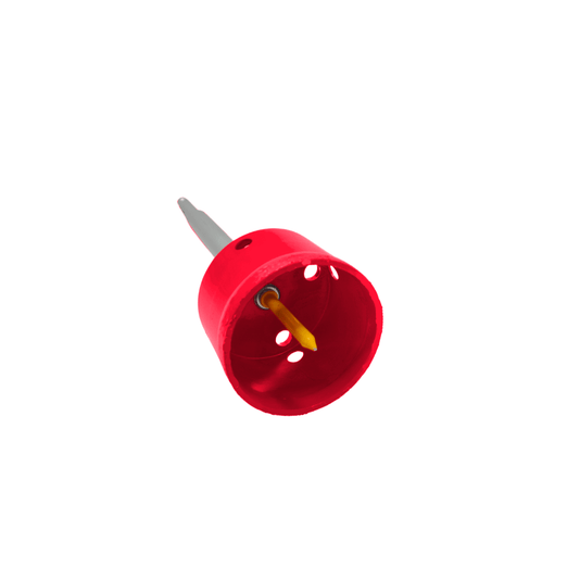 Serra Copo Diamantada 53mm Encaixe Sds Vermelha Braskoki