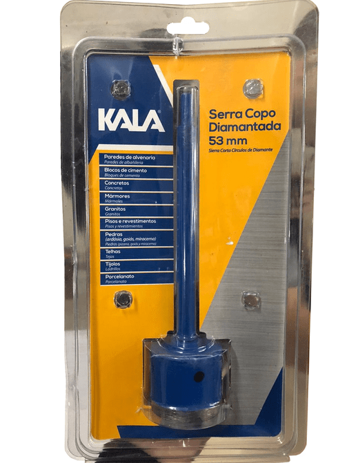 Serra Copo Diamantada 53mm Kala