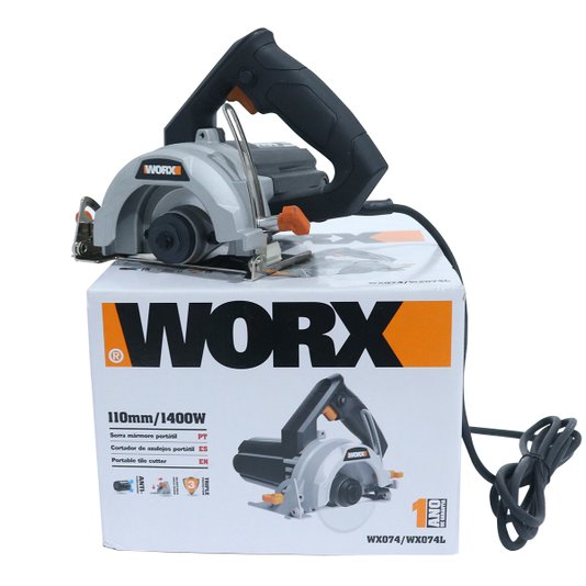 Serra Marmore 110mm 1400w 220v Wx074 Worx