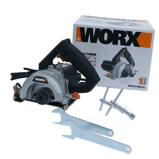 Serra Marmore 110mm 1400w 220v Wx074 Worx
