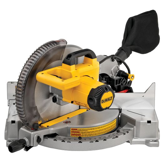 Serra Meia Esquadria 12 Pol 220v 1600w Amarela Dws715 Dewalt