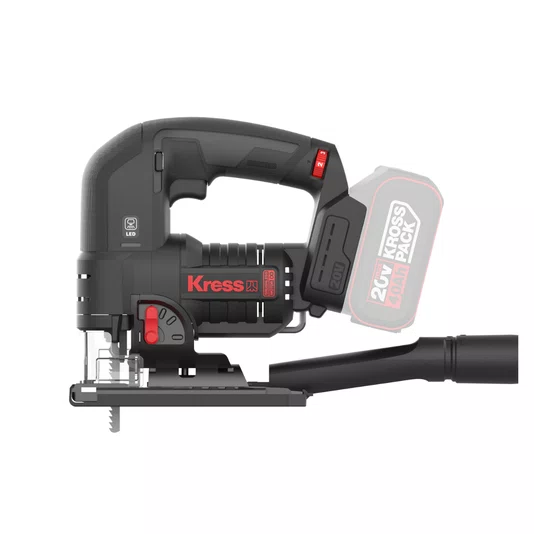 Serra Tico-tico 20v Kress Kue26.91 Brushless Profissional