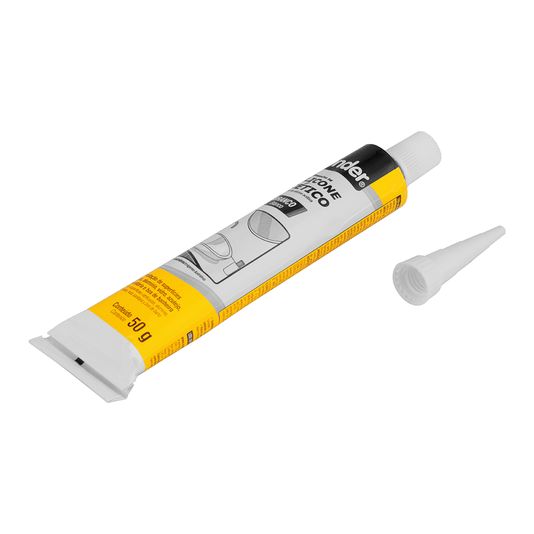 Silicone Branco Acético 50g Vonder