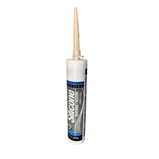 Silicone Cinza Acético 256gr Tekbond