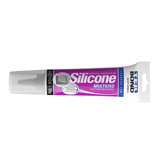 Silicone Transparente Acético Multiuso 50g Tekbond